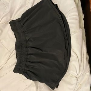 lulu lemon black skirt